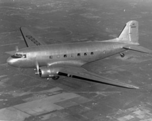AA takes delivery of the first  DC-3 ever produced