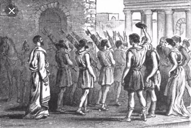 Patricians rebelled and drove out the last estruscan king