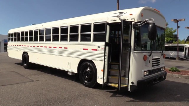 First Blue bird bus