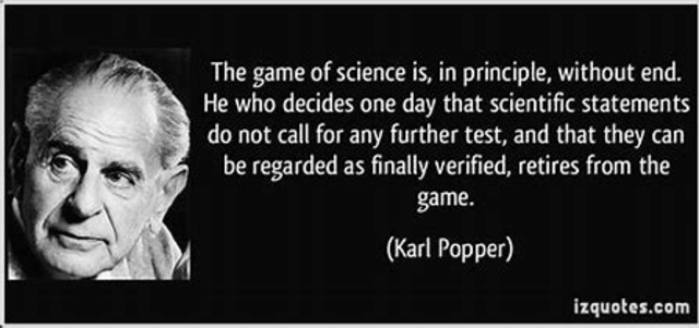 Death of Sir Karl Popper