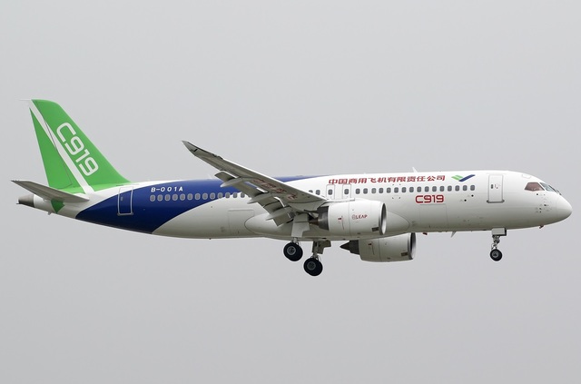 Chinese aircraft C919 completes its first commercial flight