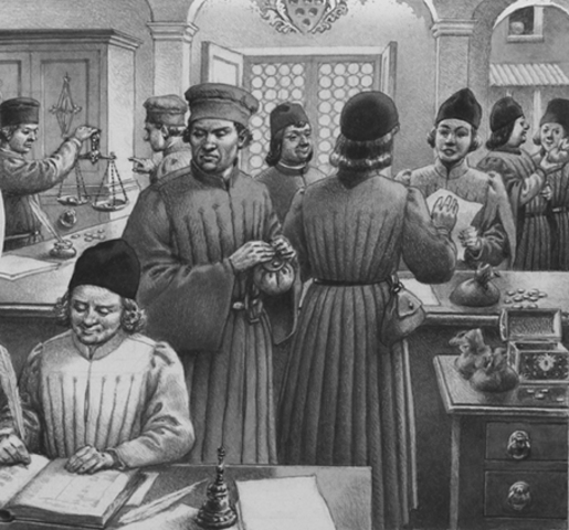 Giovanni di Bicci APRE il Banco Medici a Firenze