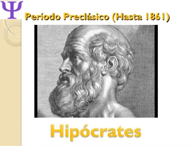 PERIODO PRECLASICO (HASTA  1861)