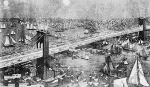 Brooklyn bridge was completed