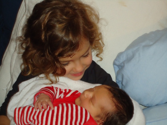 el neixament de la meva germana