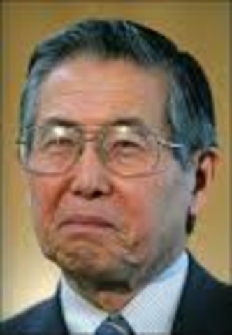 Alberto Fujimori resigns as president of Peru