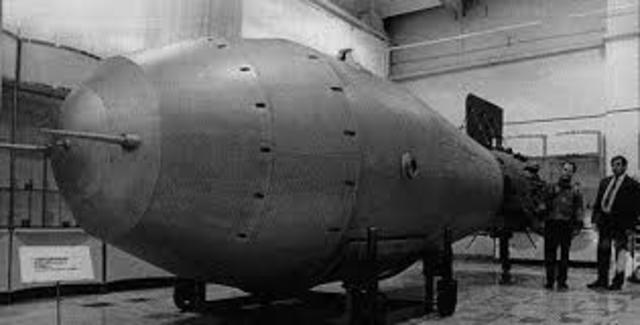 Primera bomba de fisión