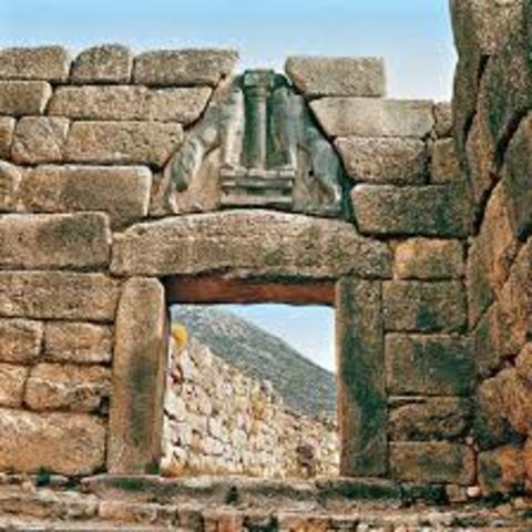 Civilización Micénica(1600-1200a.C.)