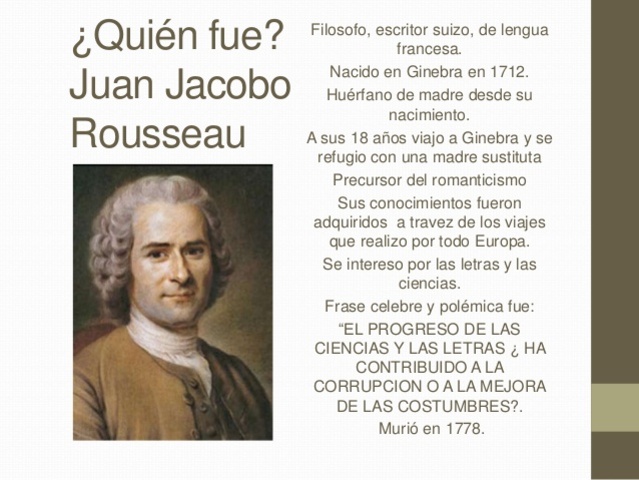 JUAN JACOBO ROUSSEAU