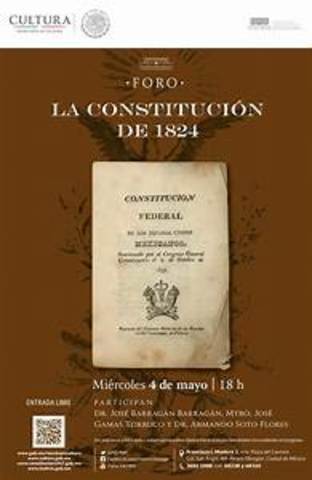 CONSTITUCION DE 1824, ART.50 FRACCIÓN I DISPONE EN MATERIA DE LA EDUCACIÓN: