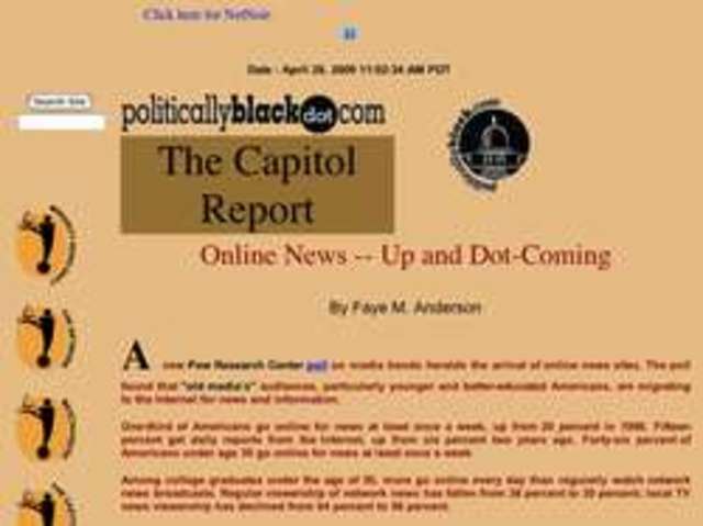 National Correspondent, PoliticallyBlack.com