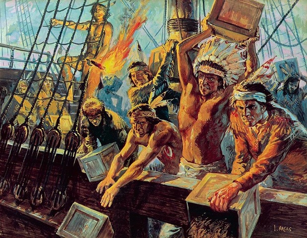 Les conséquences du Boston Tea Party