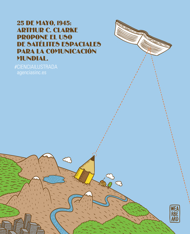Uso de Satélites espaciales - Arthur C. Clarke