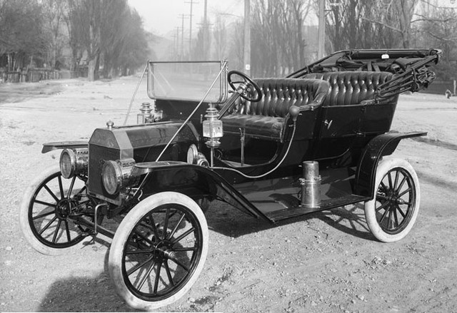 The First Model-T car
