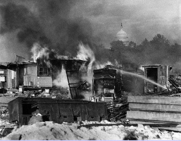 The Bonus Army Tanks