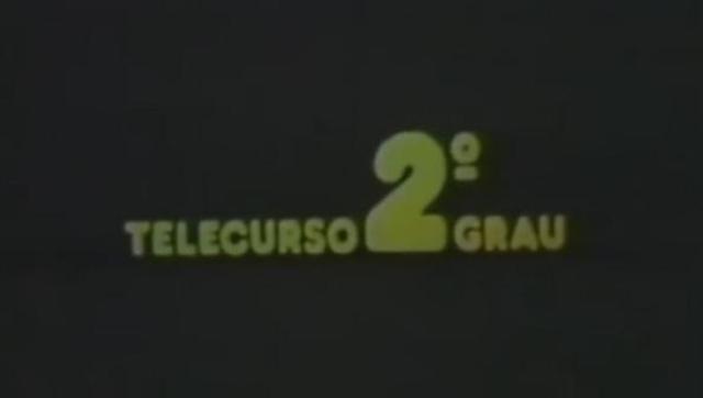 Lançamento do Telecurso de 2º Grau