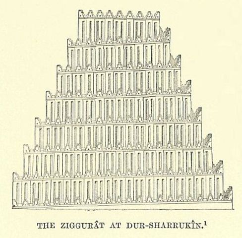 Ziggurat of Sargon (715-705 BCE)