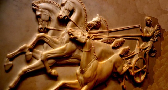 Romanos y el transporte