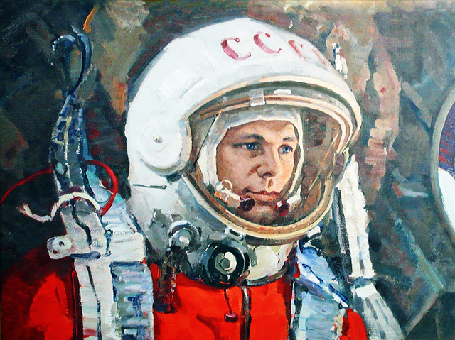 Primer hombre lanzado al espacio / Yuri Gagarin