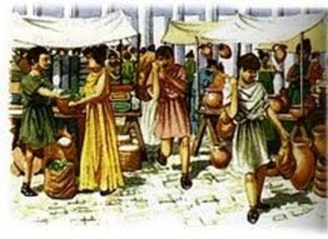 Etruscans ruled Rome.