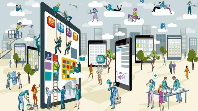 Usuarios conectados a la red en 2017