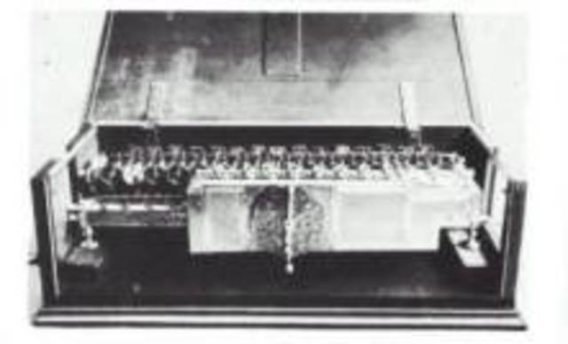 Máquina multiplicadora.