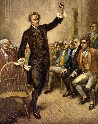Patrick Henry's "Give me liberty or give me death" speech