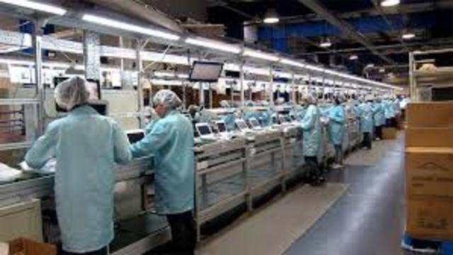 Cambio del modo de producción artesanal a industrial