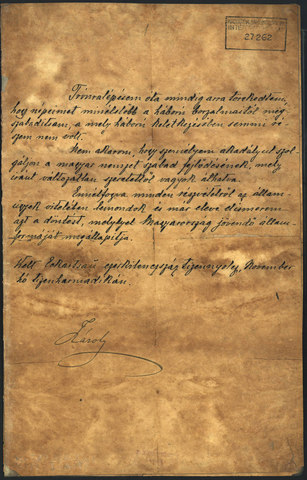 Eckartausi nyilatkozat