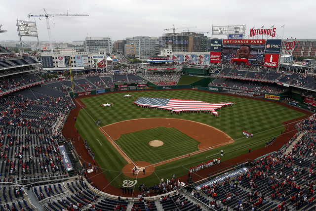 National Anthem is Sung at Baseball for the First Time