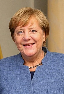 Angela Merkel als Bundeskanzlerin gewaehlt