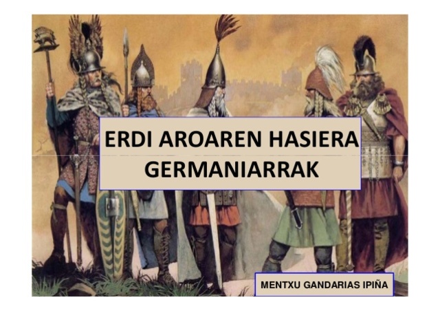 ERDI AROAREN HASIERA