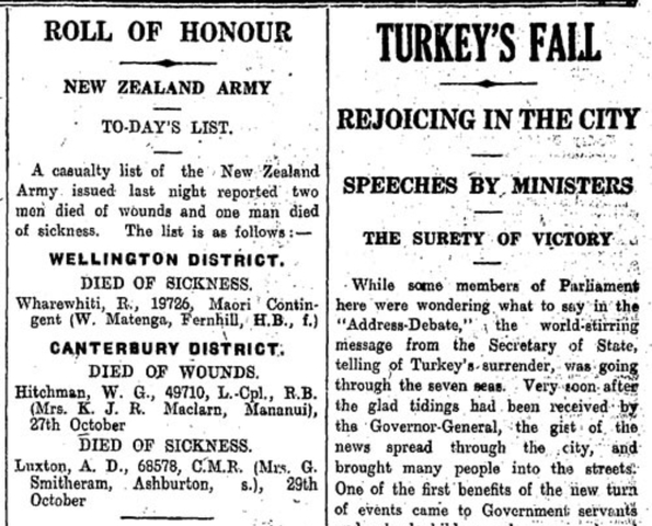 Armistice with Turkey