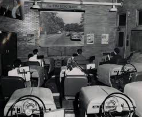 driving education in 1950