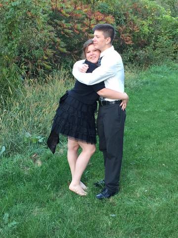 Mom gave birth to little brother