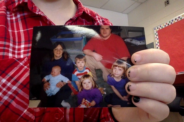 Valentine's Day at 4 years old!