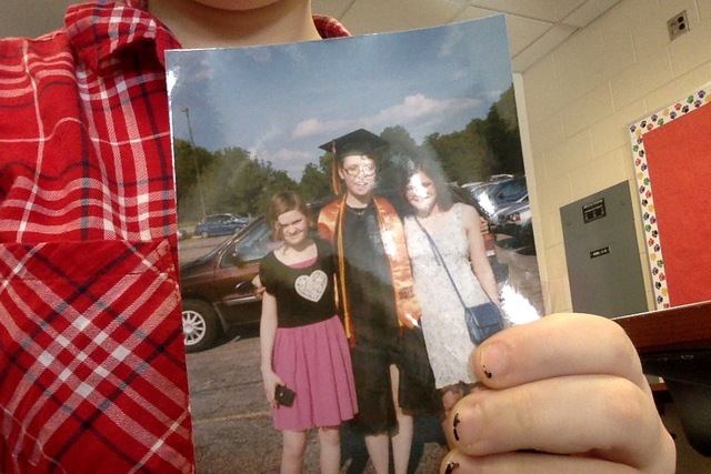 My sister graduated high school!