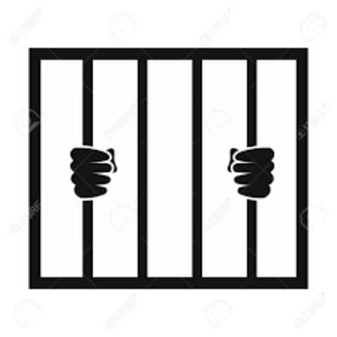 Jailed again