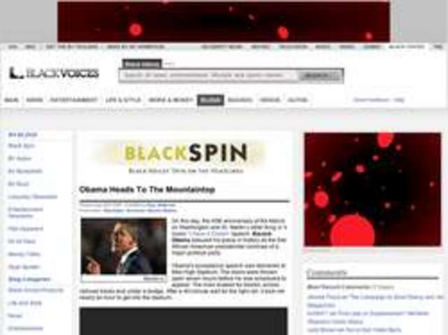 Political Blogger, AOL Black Voices