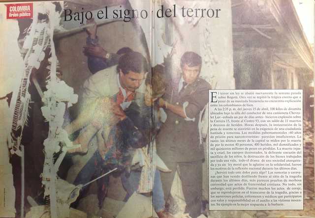 CDM; Carro bomba carrera 9a.