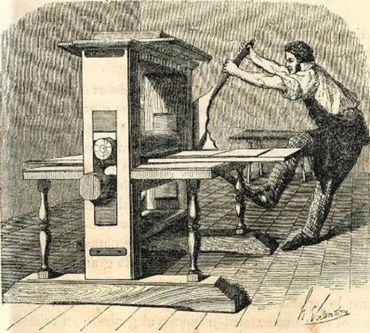 L'invention de l'imprimerie