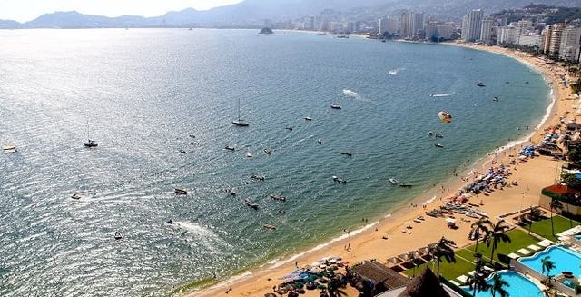 Se empezaban a conocer las playas de Acapulco.