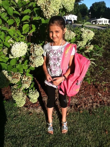 My first day of school