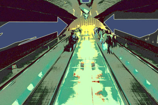 "Going Up" by Douglas VanOast