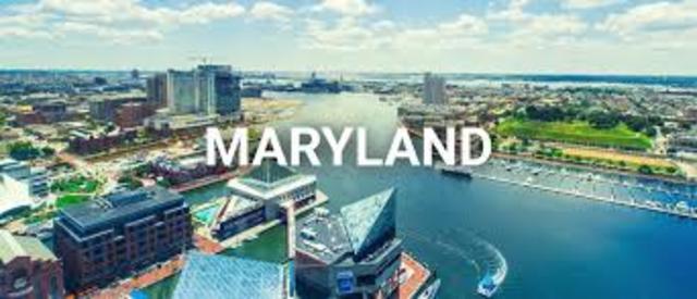 Maryland is Founded
