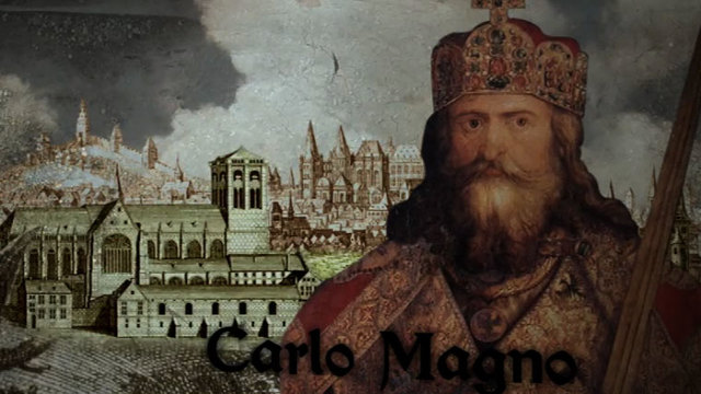Carlo Magno eredita il Regno dei Franchi