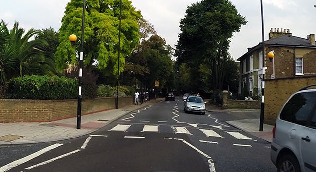 The pelican crossing is introduced.