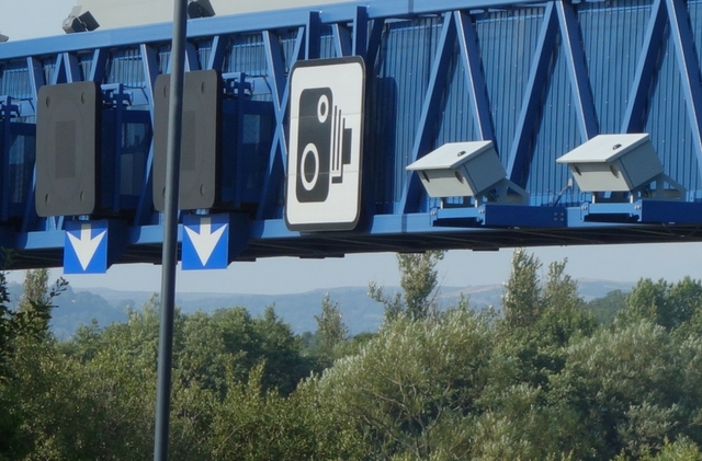 Speed cameras are introduced
