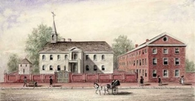 Benjamin Franklin forms the first "English Academy"