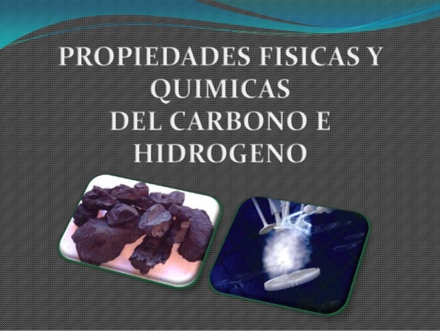 Proporciones Relativas de Carbono e Hidrogeno